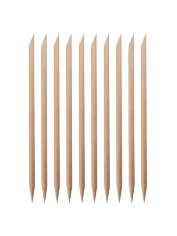 Patyczki drewniane do manicure 10szt - 14cm