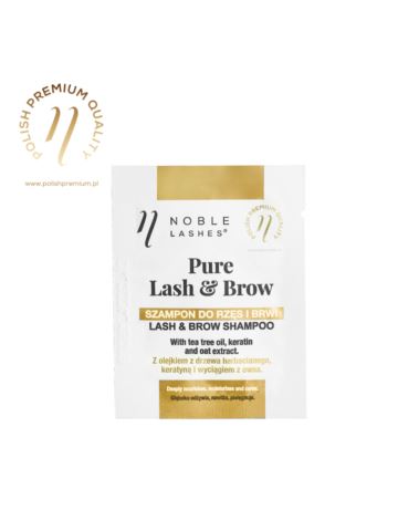Noble Lashes szampon do rzęs -saszetka